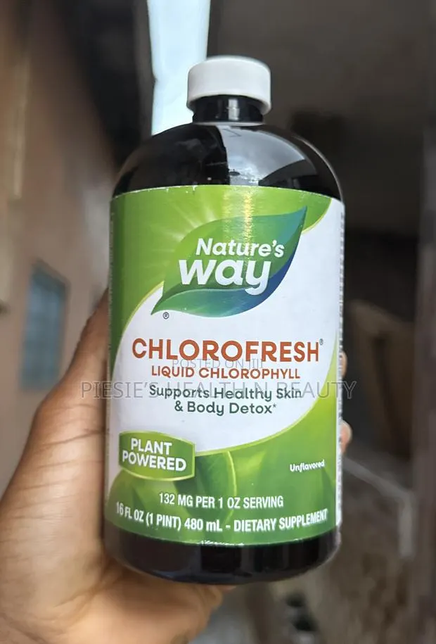 Nature's Way Chlorofresh, Liquid Chlorophyll, Mint, 16 Fl Oz (480 Ml) · Photo 1