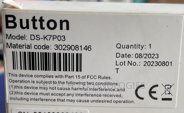 Hikvision Entrance Exit Non Touch Button DS-K7P03 · Photo 3