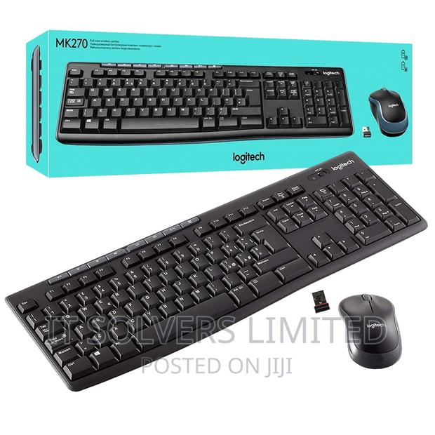 Logiteck Mk270 Wireless Keyboard and Mouse · Photo 1