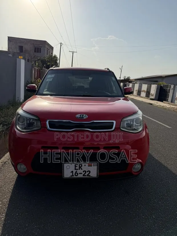 Kia Soul 2016 Red · Photo 1