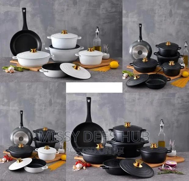High Quality 11pcs Die Cast Aluminium Cookware · Photo 2