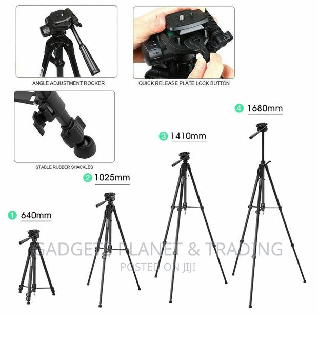 Weifeng Aluminium Tripod Stand for Camera Camcorder WF-3560 · Photo 4