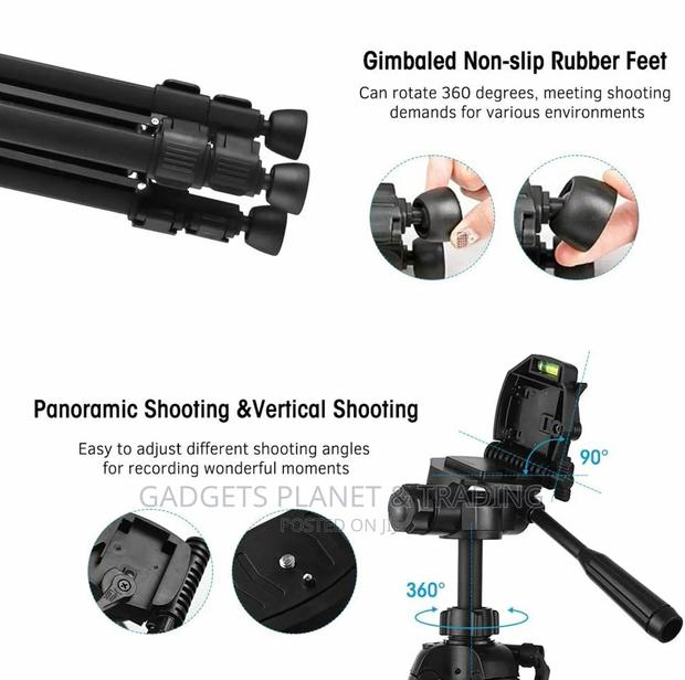 Weifeng Aluminium Tripod Stand for Camera Camcorder WF-3560 · Photo 7