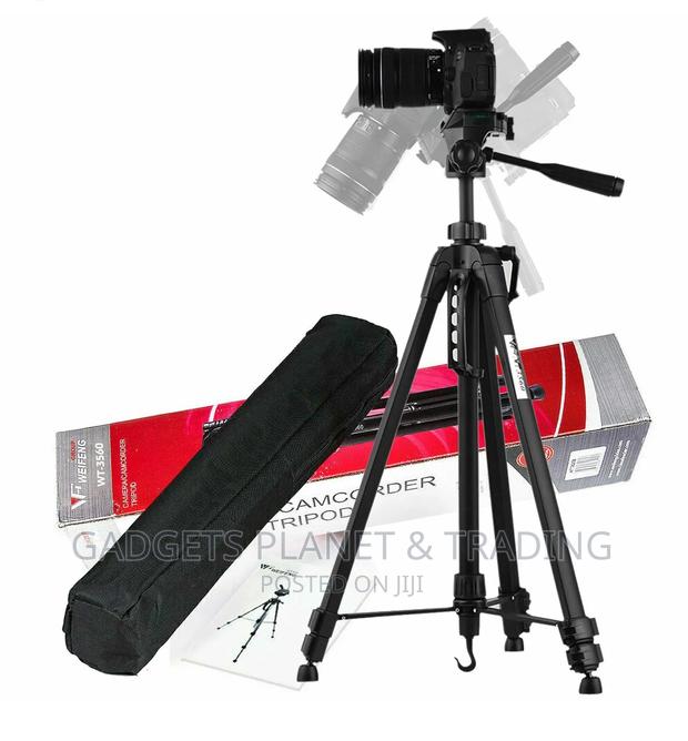 Weifeng Aluminium Tripod Stand for Camera Camcorder WF-3560 · Photo 1