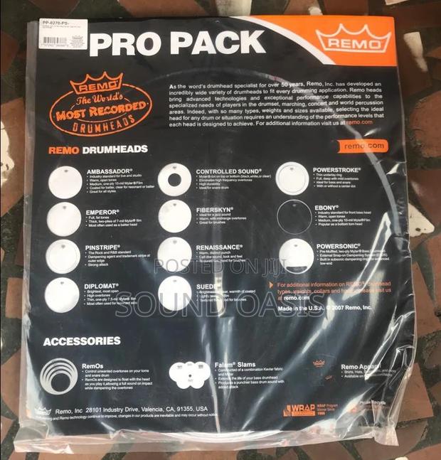 Remo Encore 7set Pro Pack BA Head Chemical Drum Velon · Photo 2