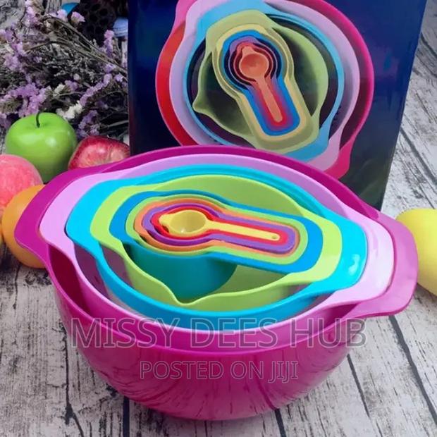10pcs Multicolor Mixing Bowls Set · Photo 6