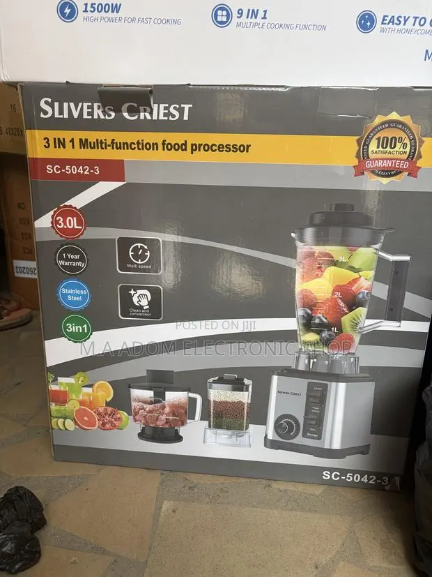 Silver Crest 3 in 1 Multifunctional Food Processor · Photo 1