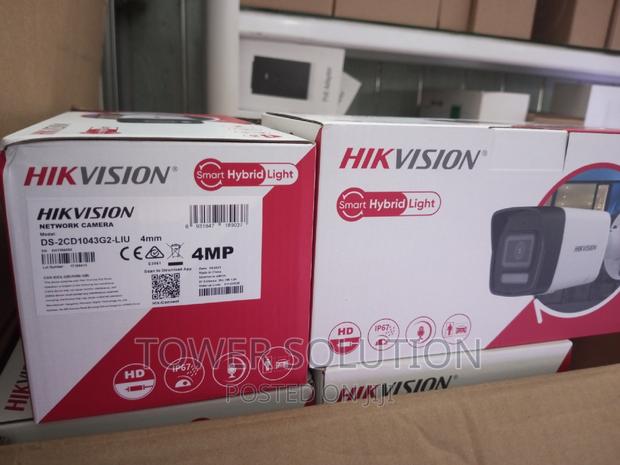 Hikvision Smart Hybrid 4mp Ip Camera Bullet · Photo 1