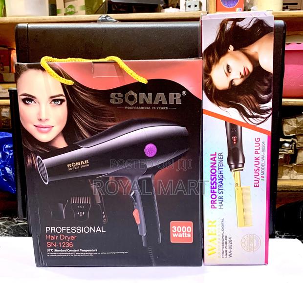 Sonar Hand Dryer With Hot Comb · Photo 1