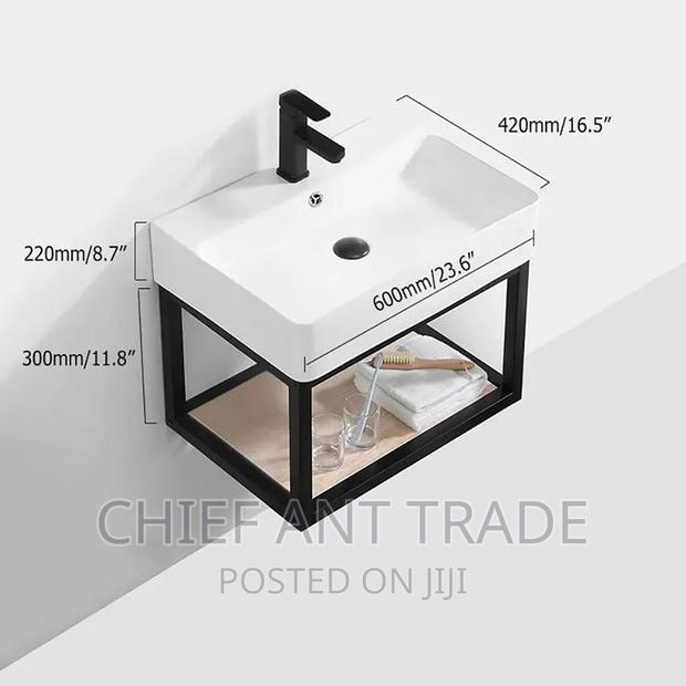 Cabinet Wash Hand Basin + Mirror. 4336 · Photo 5
