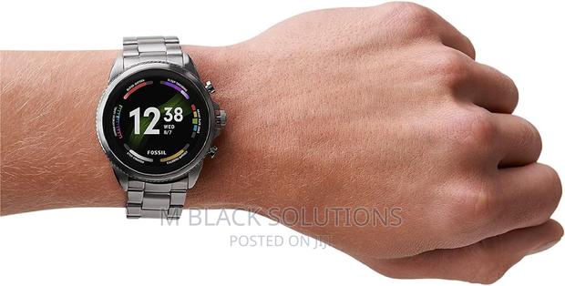 Fossil Gen 6 Smartwatch Smoke Stainless Steel · Photo 1