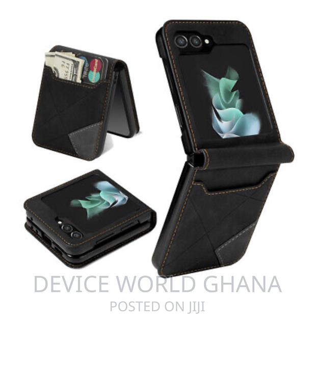 Geo Leather Case for Samsung Z Flip 7 6 5 4 3 · Photo 2
