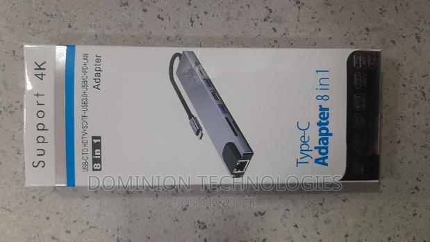 Type C Adapter 8 in 1 Dock · Photo 1
