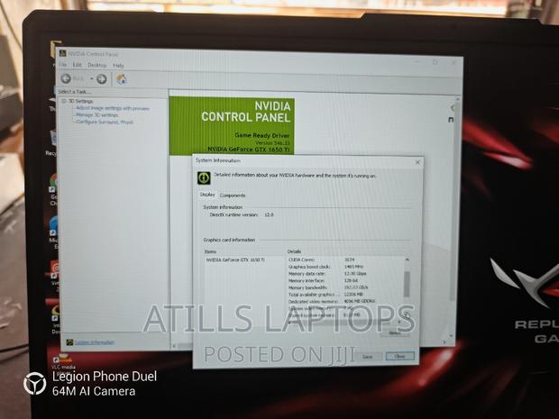 Laptop Asus TUF Gaming A15 16GB Intel Core I5 SSHD+SSD 1.5T · Photo 8