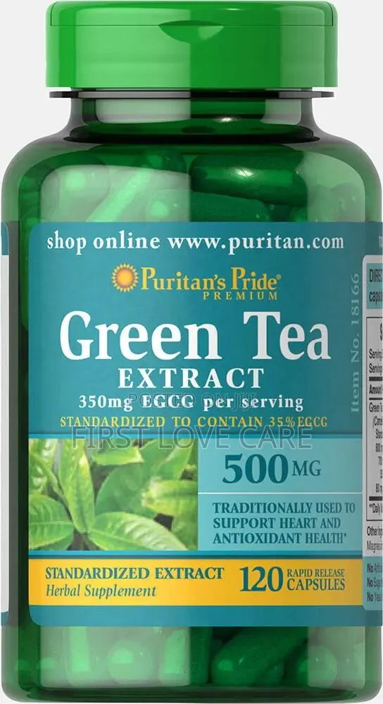 Puritan Price Green Tea Standardized Extract 500 Mg · Photo 1
