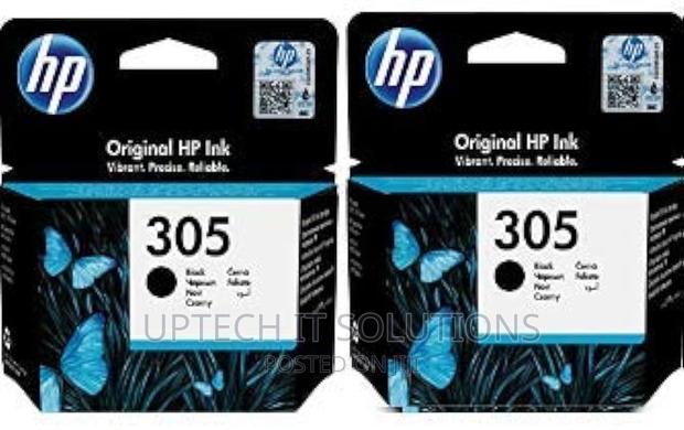 HP 305 Black Original Ink Cartridge · Photo 1