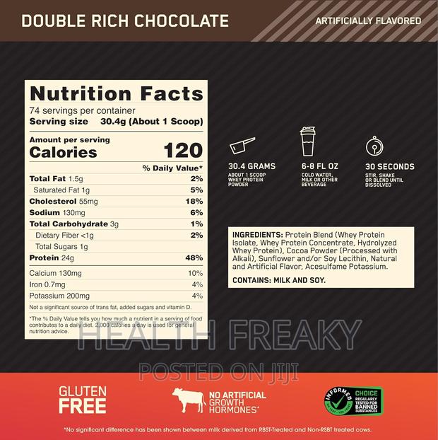 Gold Standard 100% Whey Protein Muscle Builder 5lb · Photo 2