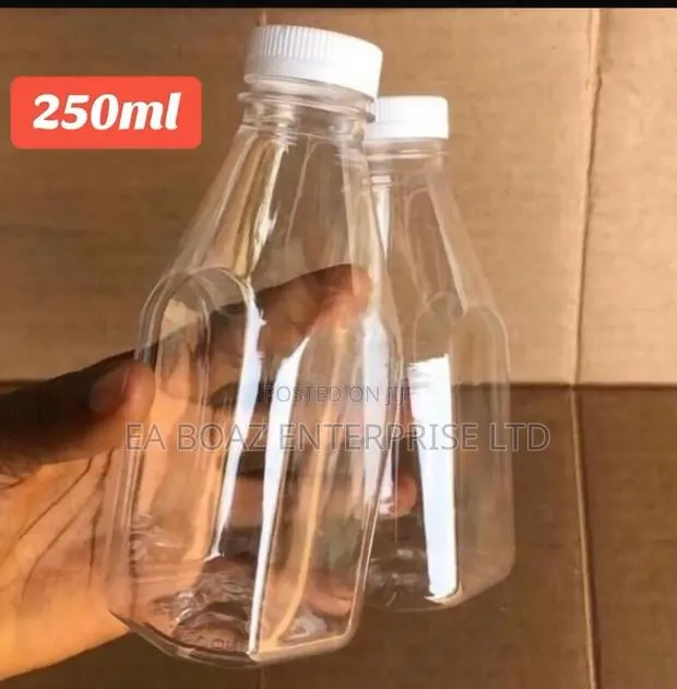 Sobolo, Drinking Water, Honey Transparent Plastic Bottles With Caps · Photo 2