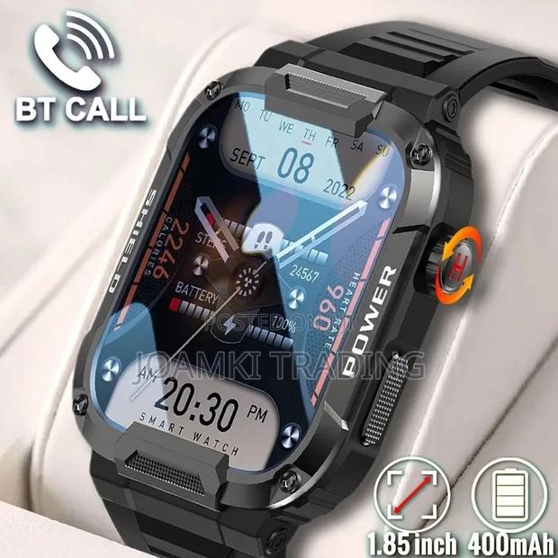 Rugged Smartwatch/Blutooth Call/Health Monitor/Ip68/Ios/Andr · Photo 1