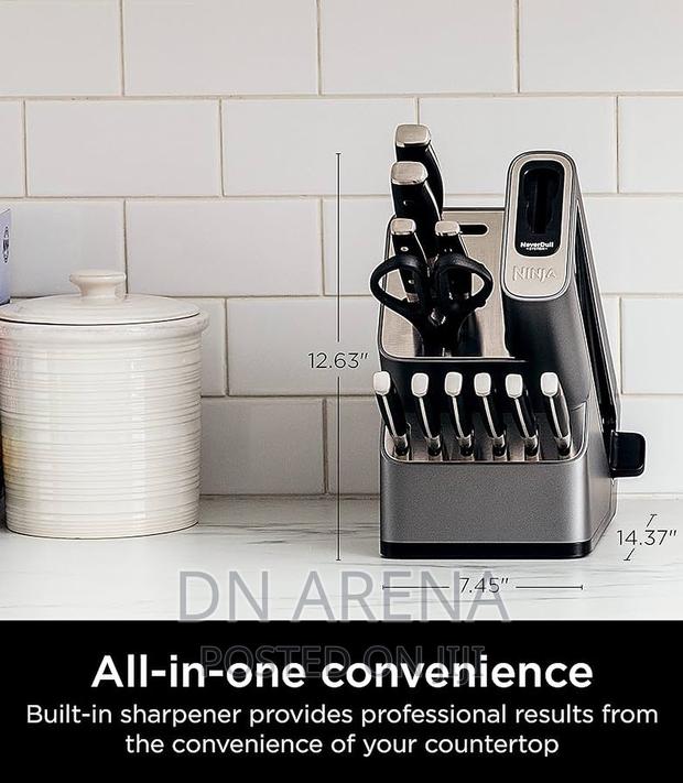 Nija Foodi Never Dull Premium Knife Systeminbuilt Sharpener · Photo 6