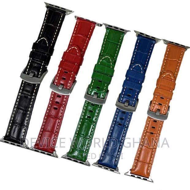 Ktusu Hybrid Leather+Silicone Strap 4 Apple Watche Series1-9 · Photo 2