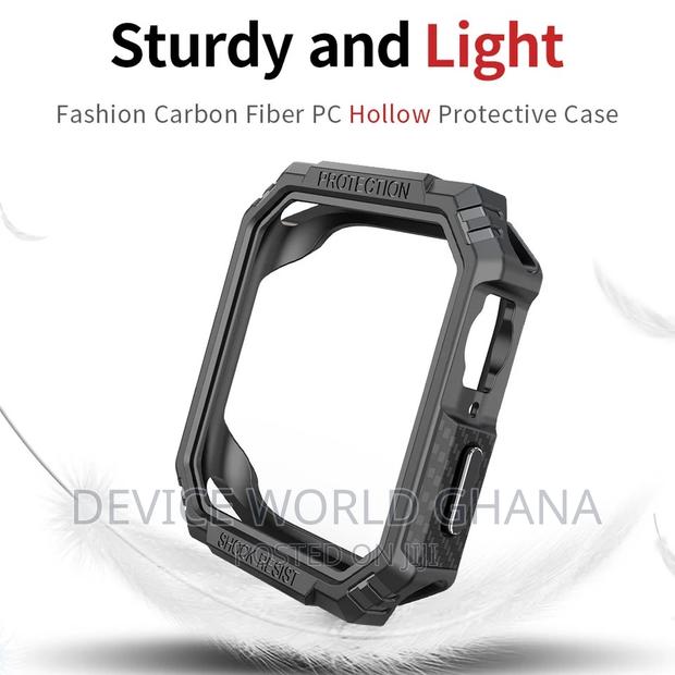 Edge Carbon Fiber Bumper Case for Apple Watch Series 1-9 · Photo 2