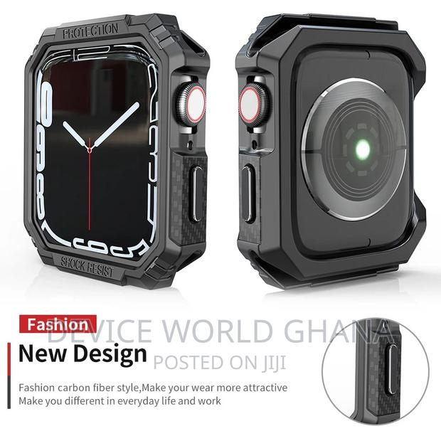 Edge Carbon Fiber Bumper Case for Apple Watch Series 1-9 · Photo 3