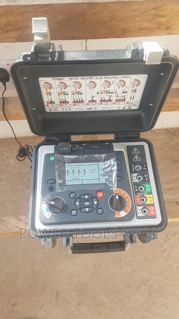 Megger Det2/3 Kit 330ft Ground Tester (100m) · Photo 2