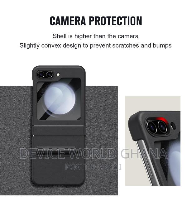 Razr Matte Leather Case for Samsung Z Flip 5 · Photo 7