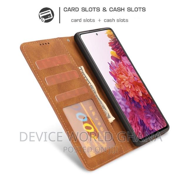 Ss Leather Flip Case for Samsung S23fe Note10 Note8/9 · Photo 2