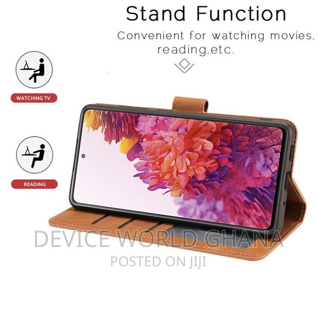 Ss Leather Flip Case for Samsung S23fe Note10 Note8/9 · Photo 3