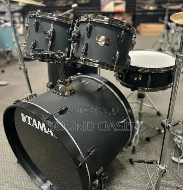 Tama Rhythm Mate 5-PCS Acoustic Drum KIT - Matte Black · Photo 2