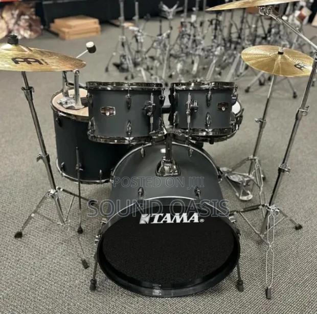 Tama Rhythm Mate 5-PCS Acoustic Drum KIT - Matte Black · Photo 4