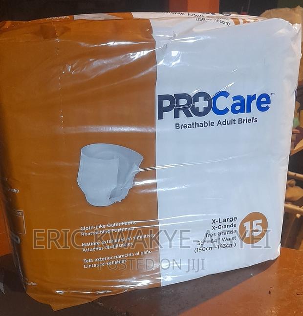 Procare Breathable Adult Briefs - X-L, 59"-64" Waist