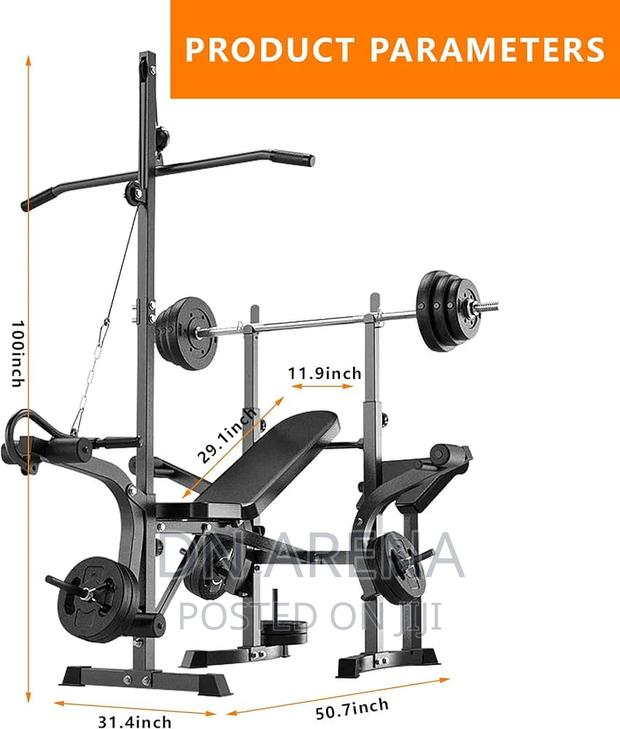 Multi Functional Weight Lifting Adjustable Decline Bench · Photo 7