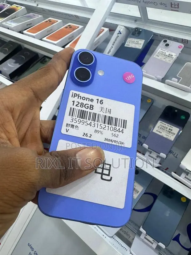 Apple iPhone 16 128 GB Blue · Photo 1
