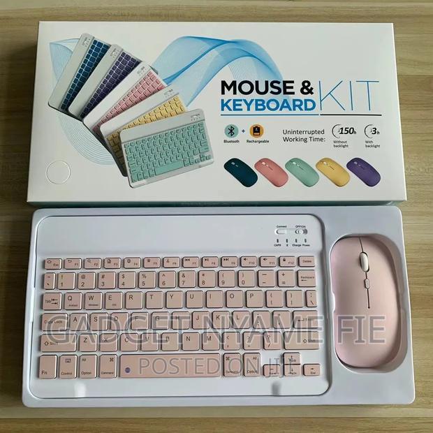 Bluetooth Keyboard and Mouse Combo -IOS,Android,Windows Etc. · Photo 2