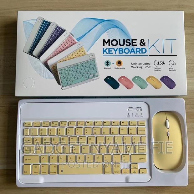 Bluetooth Keyboard and Mouse Combo -IOS,Android,Windows Etc. · Photo 3