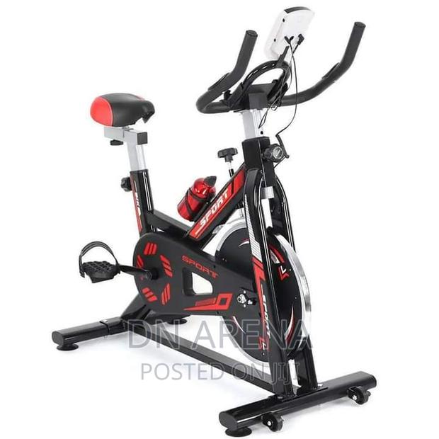 Spinning Bike Indoor Silent Fitness Bike 150kg · Photo 1