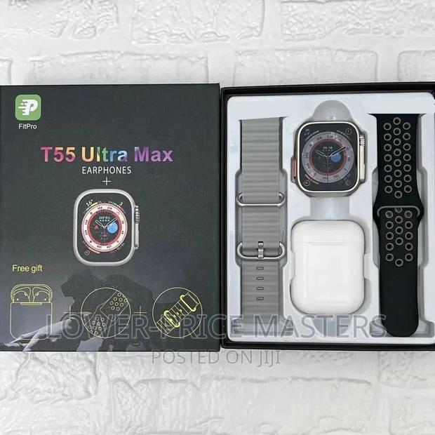 T55 Ultra Max Smartwatch 8 With Airpod 2 in 1 · Photo 1