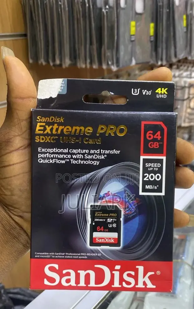 Camera Memory Card 64 Gb · Photo 1