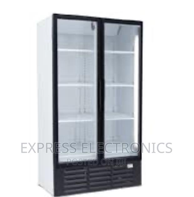 Less Expensive Display Fridge Pearl PVC-74 White —— · Photo 1