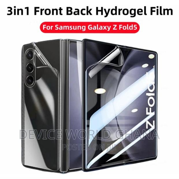 Hydrogel 3in1 Screen Protector F Samsung Z Fold 8ultra 7 6 5 4 3 · Photo 1
