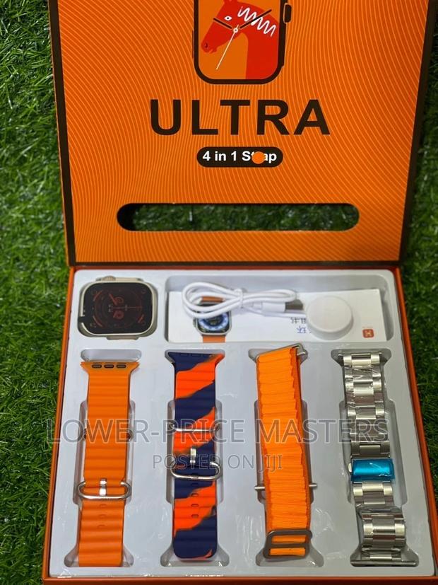 Ultra Watch 8 Smartwatch With 4 in 1 Straps New · Photo 1