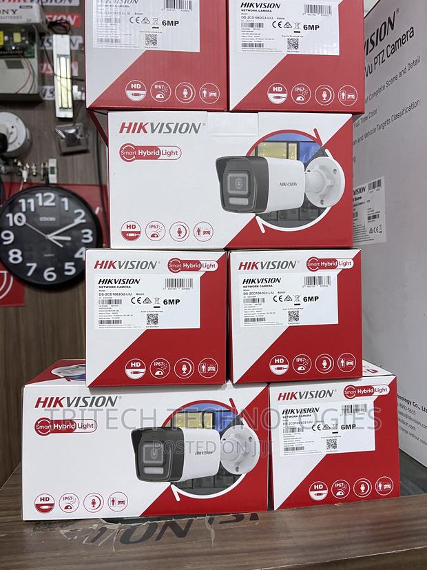 Hikvision Ds-2cd1063g2-Liu(4mm) 6mp Colorvu Outdoor Camera · Photo 2