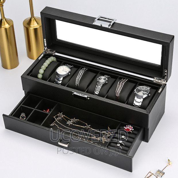 6 Pieces Watch Box With Drawer · Photo 1