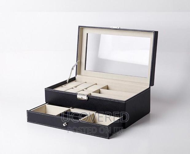 6 Slots/ 3 Slots Watch Box/ Glasses With Drawer · Photo 2