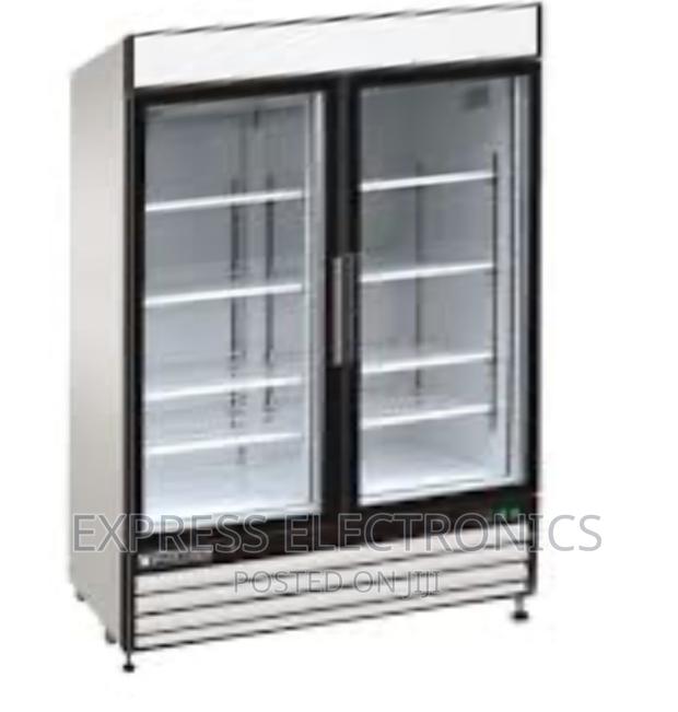 Pearl Display <<Fridge PVC-74 Double Door White · Photo 1