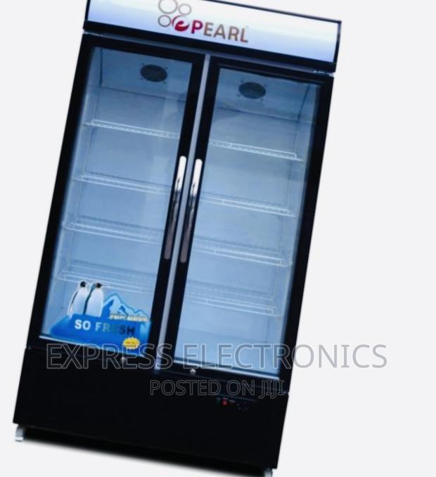 Pearl PVC-74 (Display ) Fridge Double Doors White ) · Photo 1