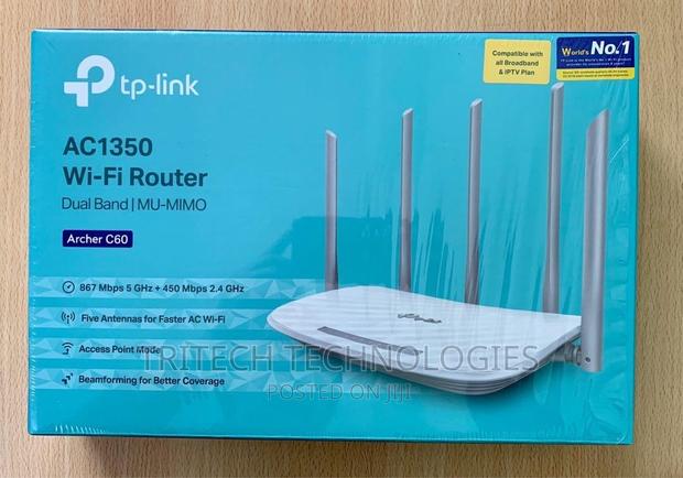 TP-LINK ARCHER C60 AC1350 Wireless Dual Band Router · Photo 1